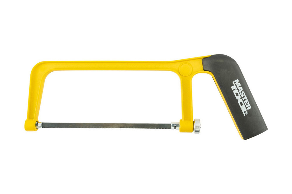 Ножівка для металу MASTERTOOL 150 мм, алюмінієва ручка з покриттям TPR, flex полотно 12,5 мм 24TPI 14-2215 Рівне - фото 1