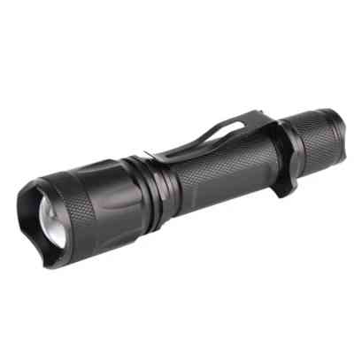 Ліхтар Quantum Techno 10W LED з USB + Li-ion18650/2600mAh box (QM-FL1010-18650/2600-CB) Вінниця