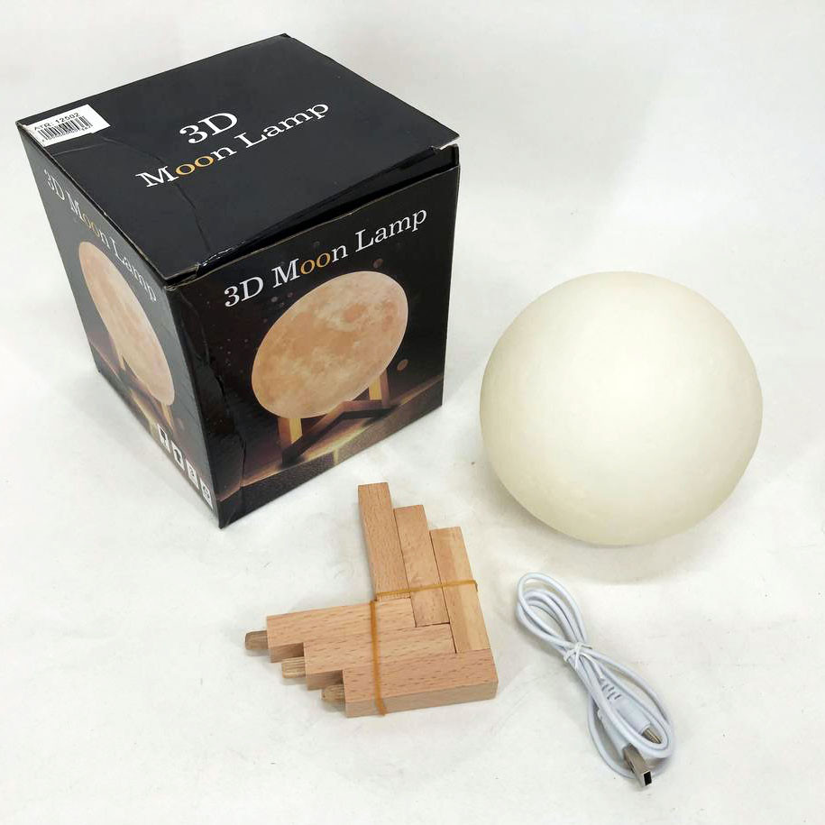 Универсальная настольная лампа ночник декор Moon, Ночник для маленького, Детские необычные ночники AS-81 Львов - изображение 12