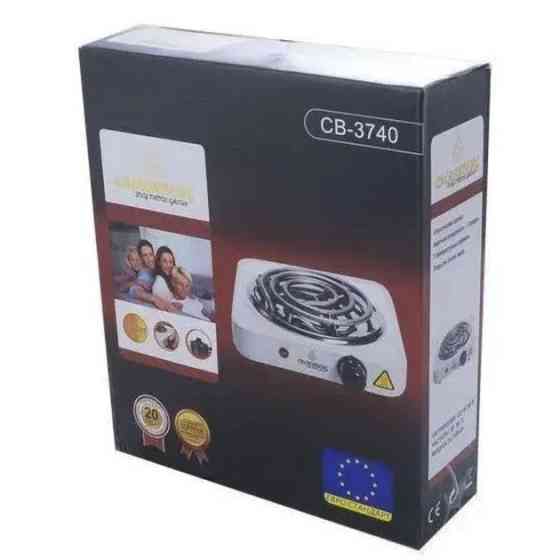 Міні електроплита Crownberg CB-3740, Плита для любителів готувати, Настільна потужна плита MQ-66 Івано-Франківськ