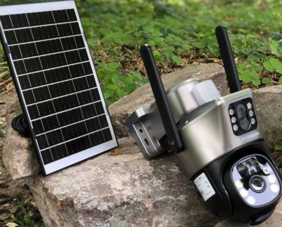 4G 8 MP камера відеоспостереження з акумулятором сонячна панель TP15B. Харків - фото 1