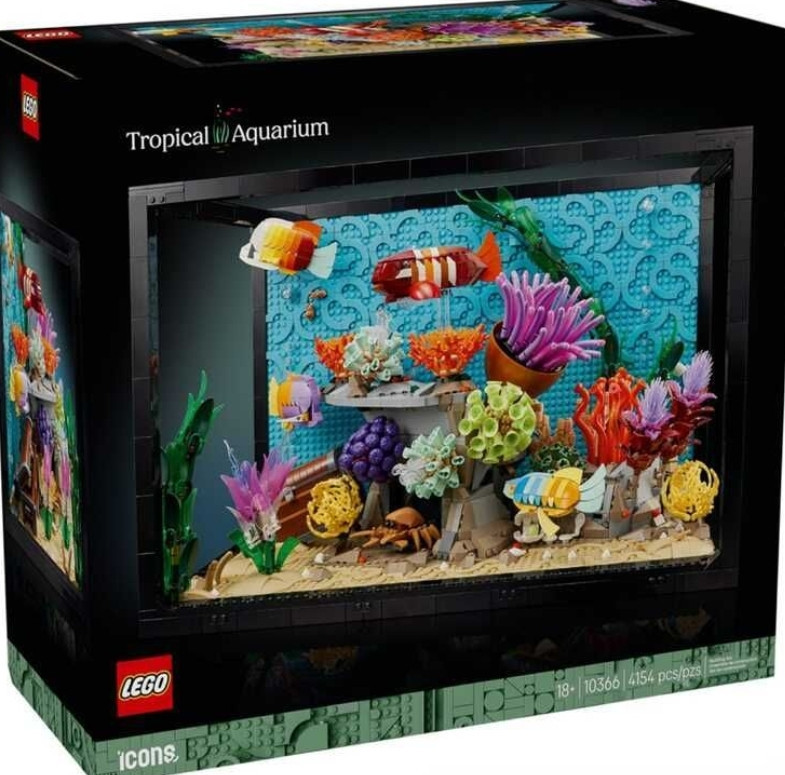 Конструктор LEGO ICONS 10366 Тропический аквариум (4154 Детали) Киев - изображение 1