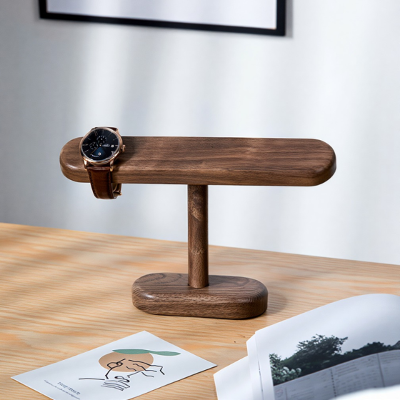 Настольная подставка для драгоценностей, браслетов и часов, деревянная, органайзер для украшений и аксессуаров высота 16 см Каменец-Подольский