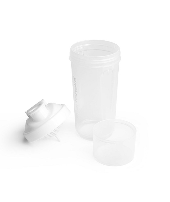 Шейкер спортивний SmartShake Slim 500ml Pure White Кам'янське - фото 4