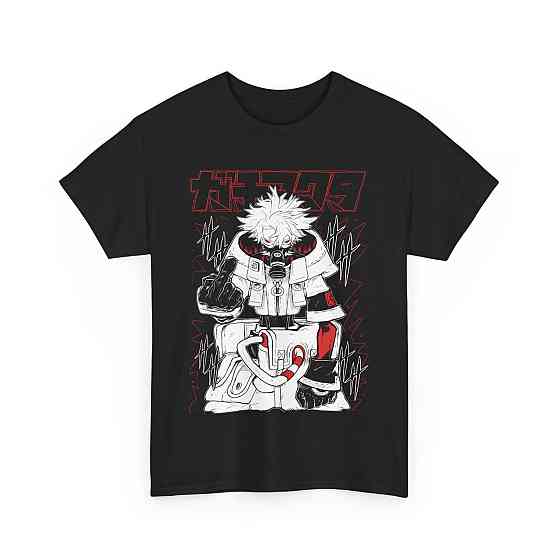 Футболка для мальчика аниме Гакхиакута Томе Джапанесе Танкобон оверсайз (рост от 165 до 180 ) Черний AnimeJ0152m Днепр