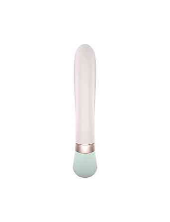 Смарт вібратор-кролик із підігрівом Satisfyer Heat Wave Mint Sex Aura Київ