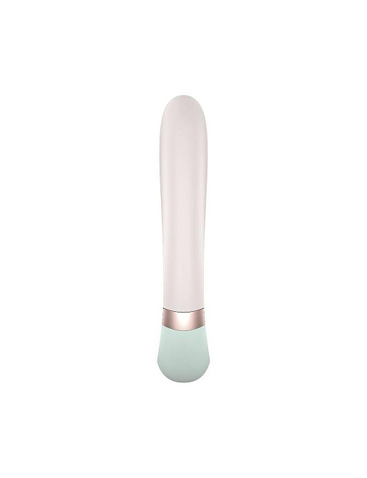 Смарт вібратор-кролик із підігрівом Satisfyer Heat Wave Mint Sex Aura Київ - фото 2
