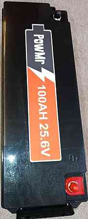 PowMr LiFePO4 25.6V 100Ah 2560Wh акумулятор. Харків