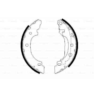 Тормозные колодки Bosch 0 986 487 570 Винница