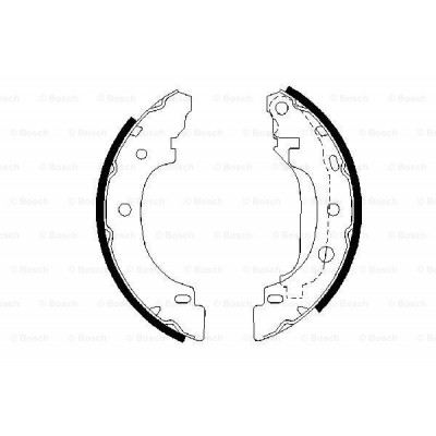 Гальмівні колодки Bosch 0 986 487 570 Вінниця - фото 5