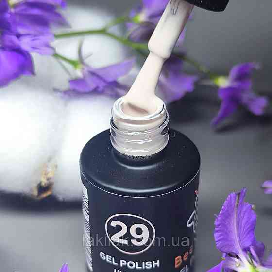 Гель-лак для нігтів Bee Nails 029 (бежево-рожевий) 8мл Херсон