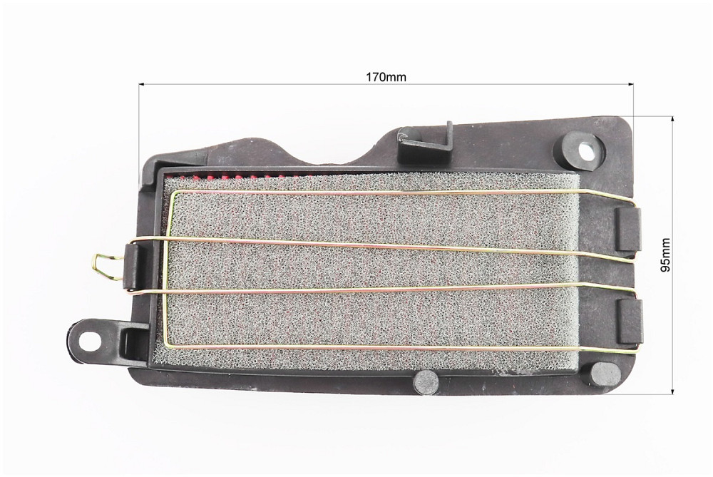 Фільтр-елемент повітряний (пластик) WH125 / Honda SPACY125 Київ - фото 3