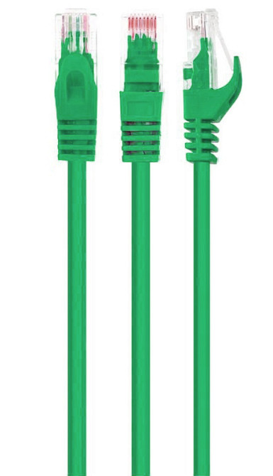 Патчкорд UTP Cat.5e ( 15м зелений ), CU Винница - изображение 1