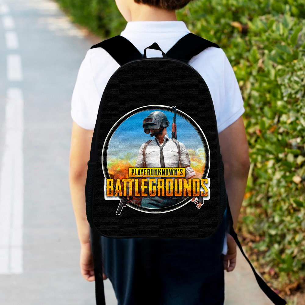 Рюкзак дитячий Пабг "PUBG BATTLEGROUNDS" 34х27см, міський ранець для хлопчика з принтом (00427) Київ - фото 1