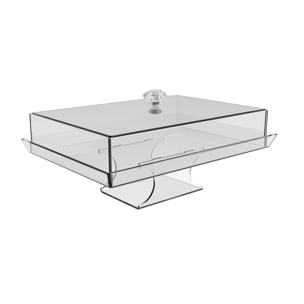 Тарелка для сыра EKOSTAR из акрила 276х196х110 Киев - изображение 2