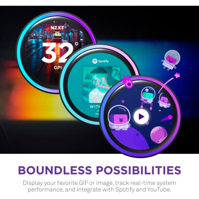 Система жидкостного охлаждения NZXT Kraken Elite RGB 280mm AIO (RL-KR28E-W2) Винница - изображение 5