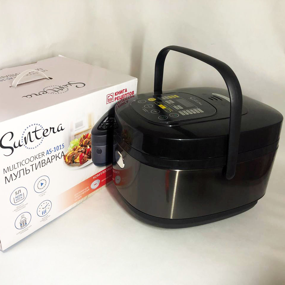 Многофункциональная мощная мультиварка Suntera AS-1015 5 л 900 Вт, Бытовые мультиварки рисоварки AQ-97 Львов - изображение 11