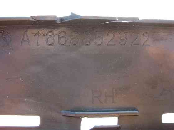 Mercedes-Benz  A1668852922 Нові праві грати в бампер під LED ML W166 Одеса