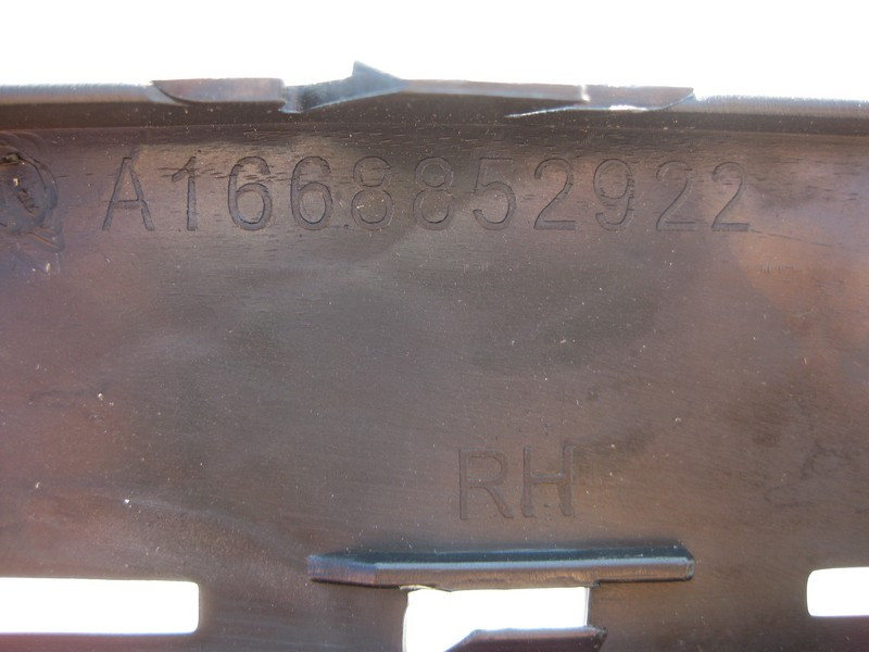 Mercedes-Benz  A1668852922 Нові праві грати в бампер під LED ML W166 Одеса - фото 3