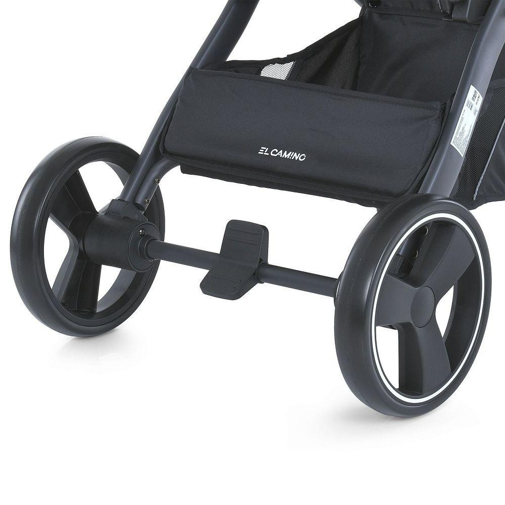 Коляска дитяча EL CAMINO DYNAMIC PRO Arctic прогулянкова з чохлом та дощовиком М'ятна (ME 1053-3) Чернигов - изображение 9