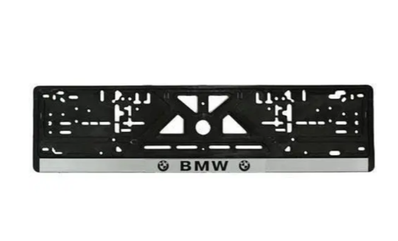 Рамка під номер пластик BMW (Racing рельєфна) Вінниця