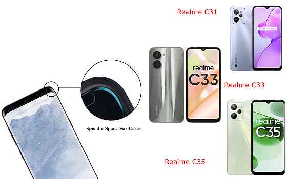 Захисне скло HyperGlass Pro для Realme C31, Realme C33, Realme C35 – максимальна чутливість та захист Київ