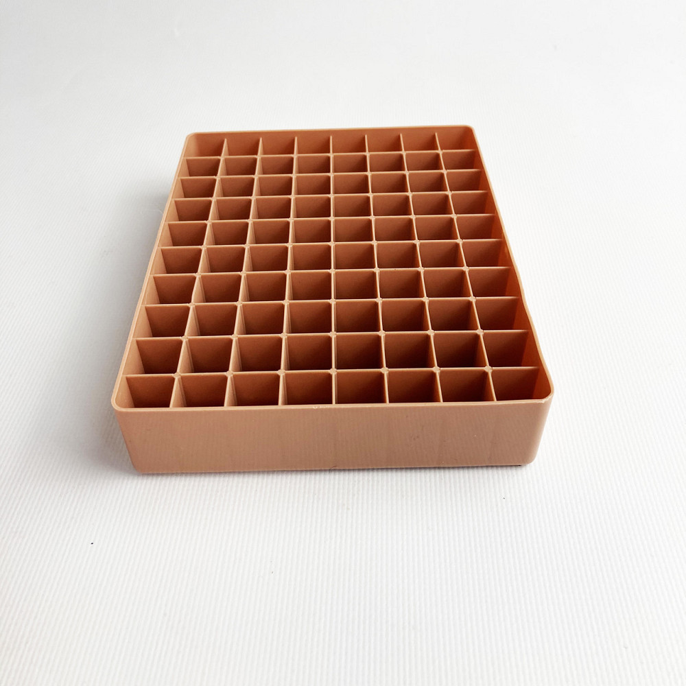 Підставка для маркерів органайзер для канцелярського приладдя 80 осередків Коричнева Кам'янець-Подільський - фото 2