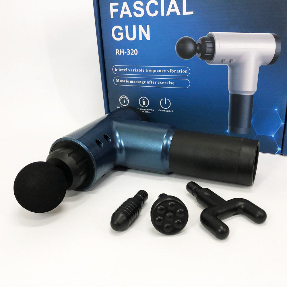 Массажный аппарат для расслабления мышц Fascial Gun KH-320, Шейный массажер электрический AY-31 Львов - изображение 20