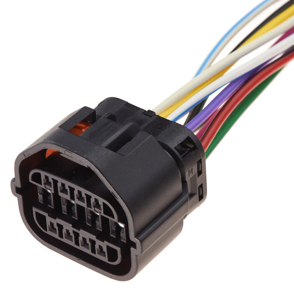 Роз'єм конектор с проводом, 12-кон., MG640711-5, 7283-8722-3 YAZAKI, KET, YAZAKI, KET Корея Hyundai, Kia Київ - фото 1