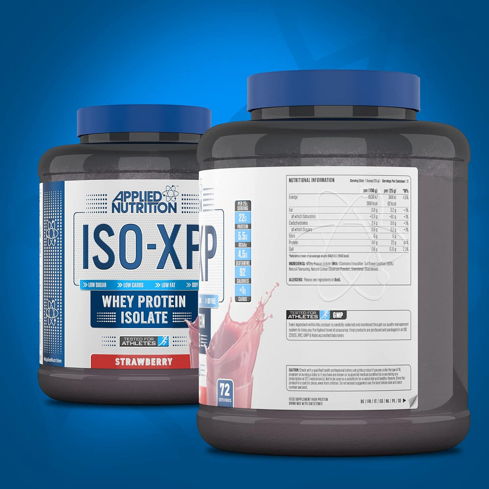 Протеїн Applied Nutrition ISO XP Whey Isolate Protein (1.8kg - 72 Servings) (Strawberry) Луцьк - фото 2