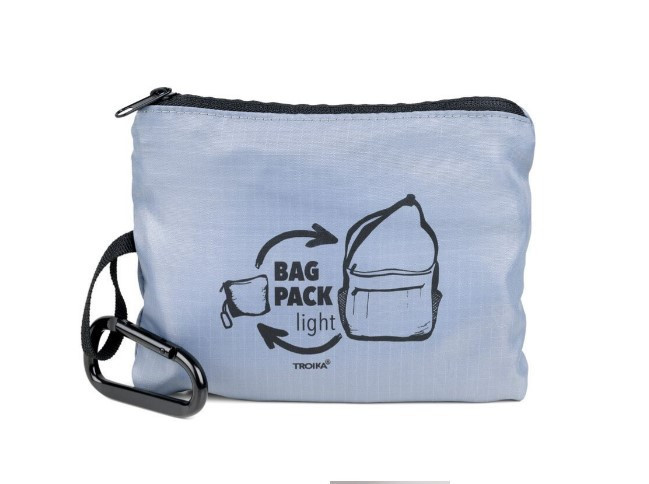 Сумка складная Troika, серая Ровно - изображение 1