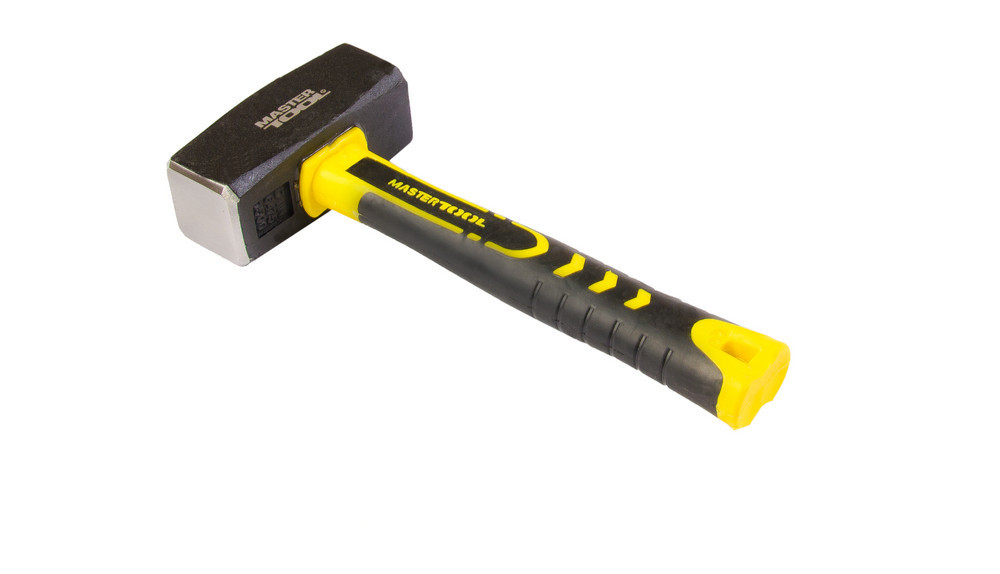 Кувалда MASTERTOOL 1500 г HRC50 рукоятка фібергласова 260 мм 02-1215 Рівне - фото 1