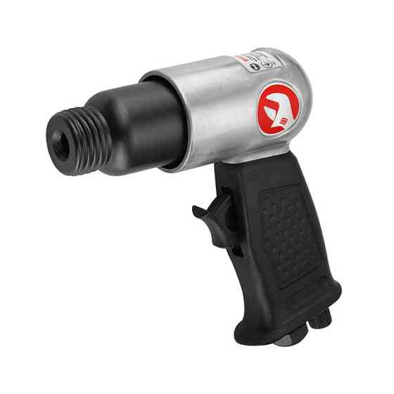 Зубило пневматичне, 4 Дж, до 6 атм, 4500 уд/хв, 150 л/хв, набір насадок 150 мм: 4 од. INTERTOOL PT-1302 Київ