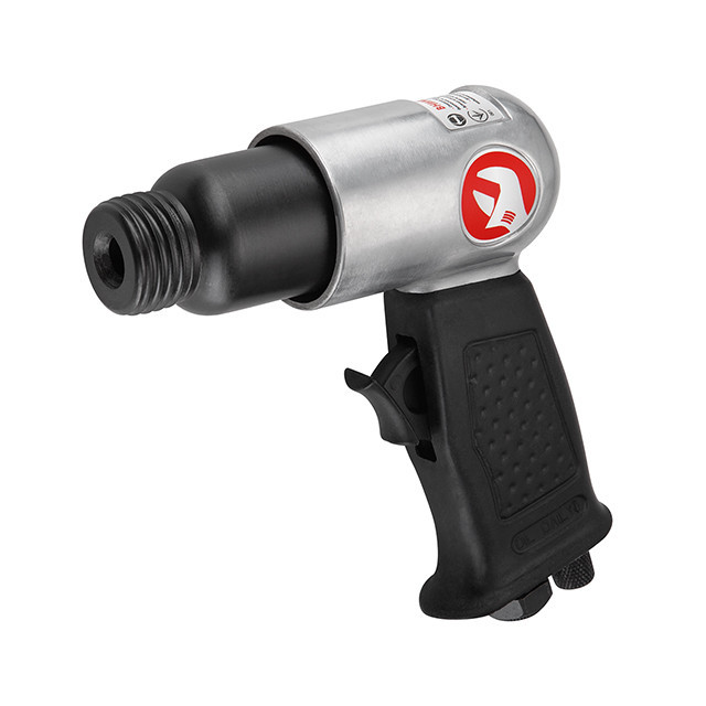 Зубило пневматичне, 4 Дж, до 6 атм, 4500 уд/хв, 150 л/хв, набір насадок 150 мм: 4 од. INTERTOOL PT-1302 Київ - фото 1