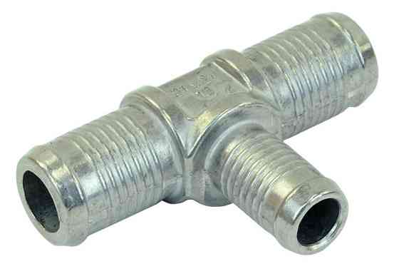 Тройник Т-образный 21х16х21мм алюминий тосольный Мукачево