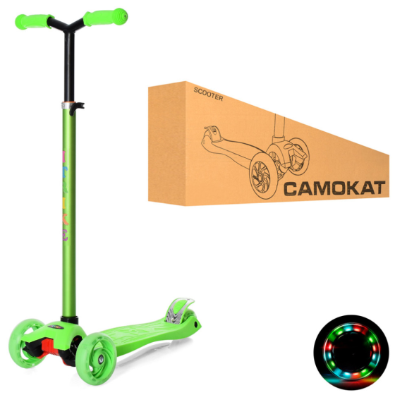 Самокат детский MAXI iTrike JR3-060-22-GR с подсветкой Винница