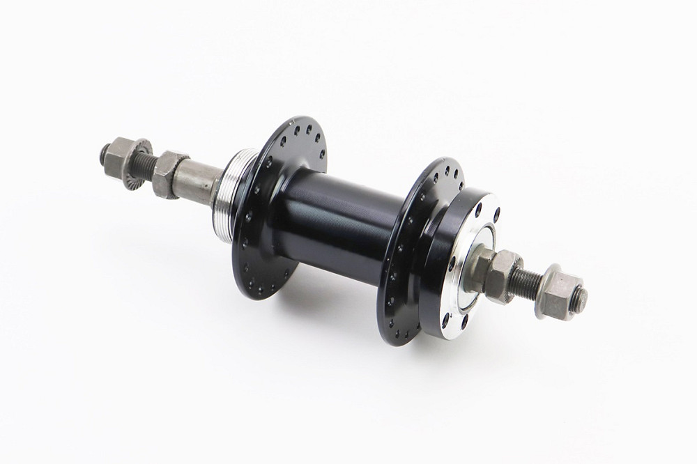 Втулка задня MTB алюмінієва 14Gx36H під вільнобіг, Disk-brake, кріпл. гайка, чорна SF-A210R Бершадь - фото 2