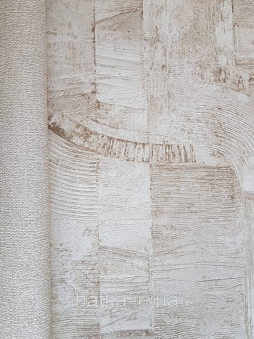 Шпалери метрові вінілові на флізелін Rasch Composition лофт геометрія абстракція напівкола світло коричневі Київ - фото 2