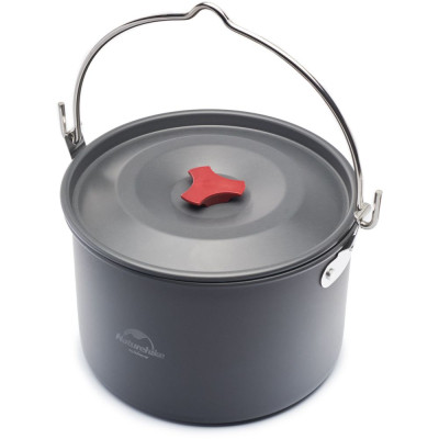 Котел туристичний Naturehike Camping NH17D021-G 4л Aluminium (6927595723173) Вінниця - фото 1