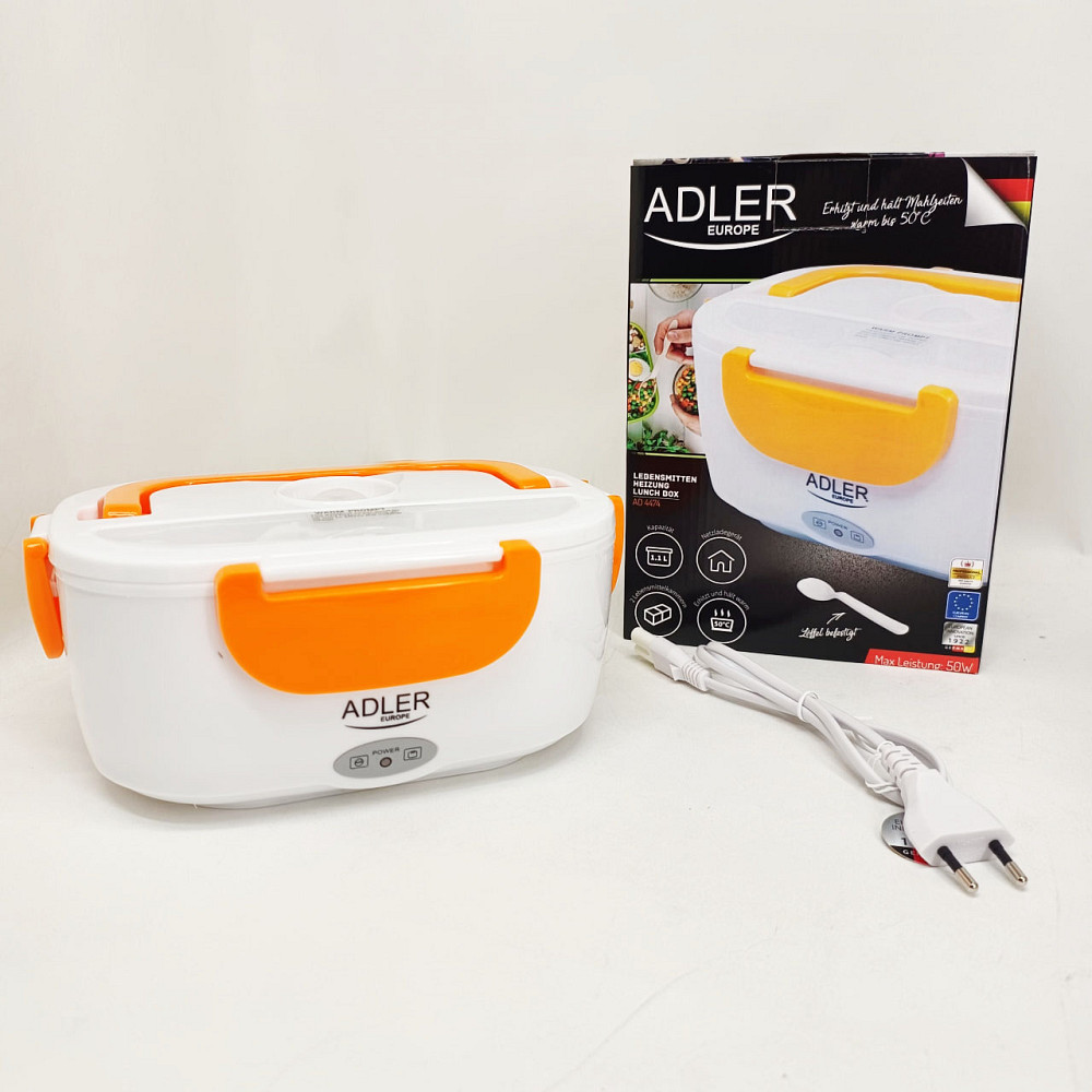 Ланч бокс с подогревом Adler AD 4474 1.1л Orange ZY-22 Львов - изображение 9