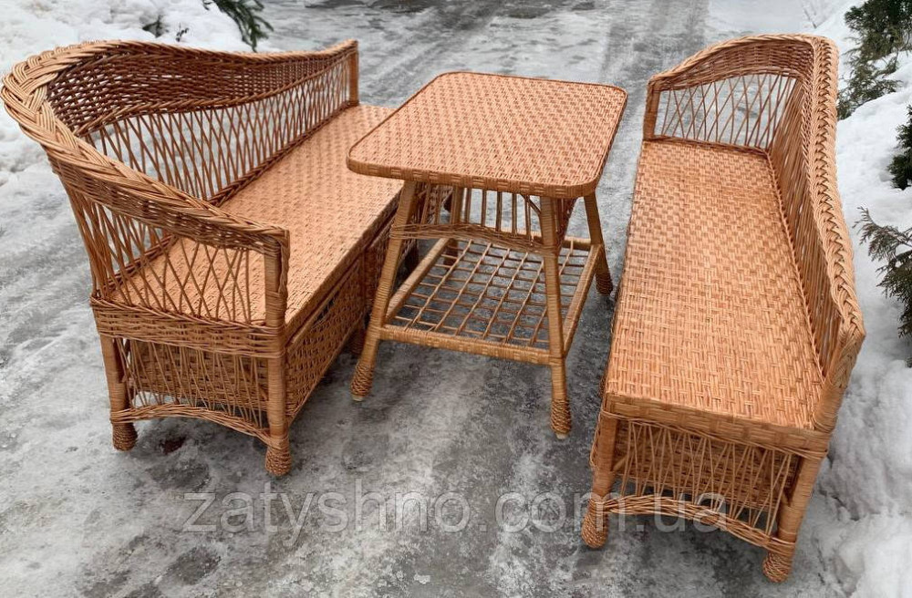 Набір плетений з лози Київ - фото 3