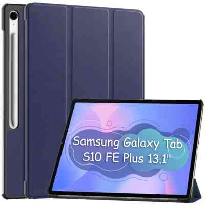 Чехол для планшета BeCover Smart Case Samsung Galaxy Tab S10 FE Plus (SM-X620/SM-X626) 13.1" Deep Blue (713382) Винница