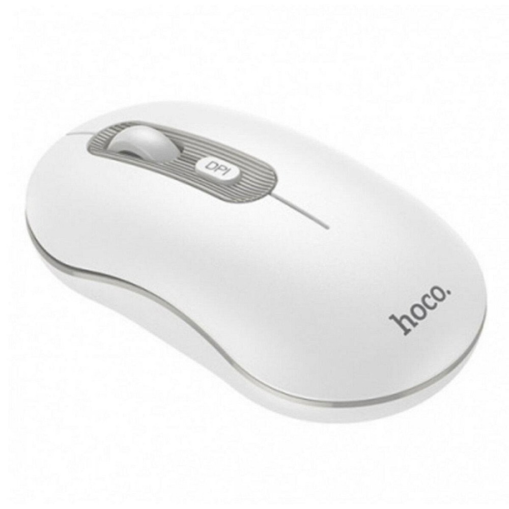 Мышь беспроводная Hoco GM21 Platinum 2.4G business mouse, цвет белый Gray 6931474790958 Одесса - изображение 2
