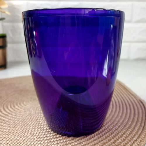 Вазон Орхідея 15*17см фіолетовий прозорий Алеана Житомир - изображение 3