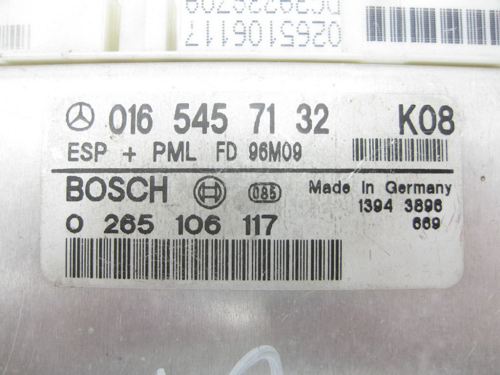 Mercedes-Benz  A0165457132 Блок керування ESP+PML S-class W140 CL C140 Одеса - фото 6