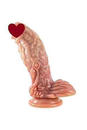 Фентезійний фалоімітатор Kong Silicone The Phoenix, довжина 18 см, діаметр 5,5 см Sex Aura Київ