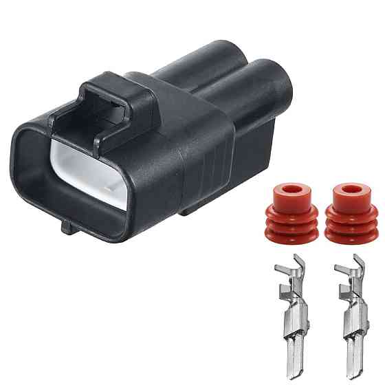 Роз'єм конектор 2-кон., Вентилятор Охлаждения Радіатора, Бензо Насос, 6188-0259, 90980-11409, Lexus, Toyota Київ