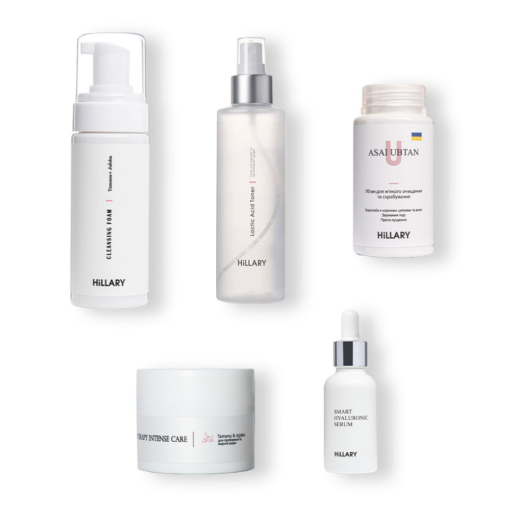 Комплекс для щоденного догляду за жирною та комбінованою шкірою Hillary Daily Care Complex For Oil Skin Київ - фото 1