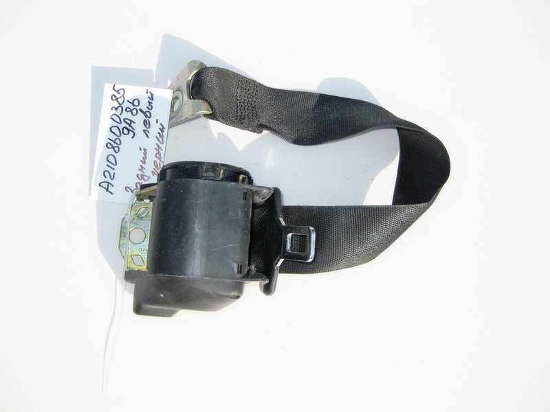 Mercedes-Benz  A2108600385 9A86 Ремінь безпеки задній лівий чорний E-Class W210 Одеса - фото 1