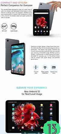 Планшет: 4G Alldocube iPlay 50 mini 8.4/12 64Gb. SIM Книга iPad Xiaomi. Київ